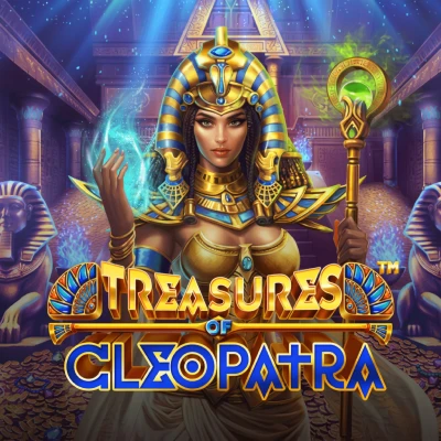 Treasures of Cleopatra Egyptian slot tile at 888 Casino